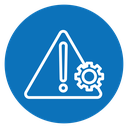 Technical warning icon
