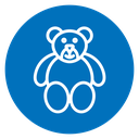 Teddy bear icon