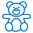 Teddy bear 2 icon