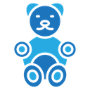 Teddy bear icon