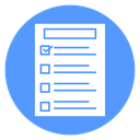 Test Checklist Sheet icon