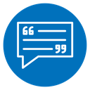 Testimonial icon