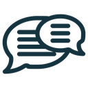 Text chat icon