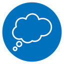 Think bubble icon