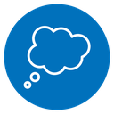 Thought bubble icon