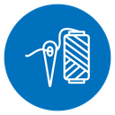 Thread needle icon