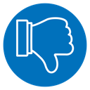 Thumbs down icon