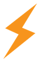 Thunder bolt icon