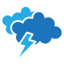 Thunder lightning icon