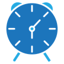 Time clock watch icon
