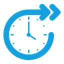 Time forward icon