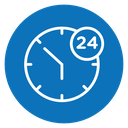 Time twenty four icon