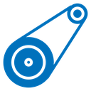 Timing belt icon