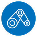 Timing belt icon