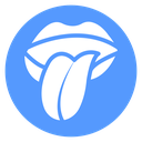 Tongue Color Filled icon