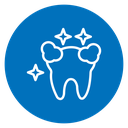 Tooth cleaning icon