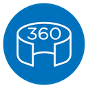 Tour virtual icon