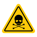 Toxic sign icon