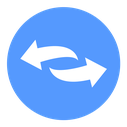Transfer arrows Color Filled icon