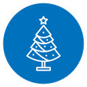Tree christmas 2 icon