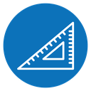 Triangle Ruler icon