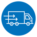 Truck arrow 2 icon