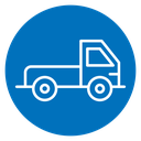 Truck container empty 2 icon