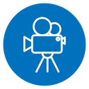 TV camera icon
