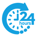 Twenty four hours icon