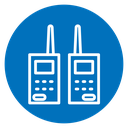 Two way radio icon