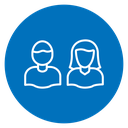 Two Women Portrait icon