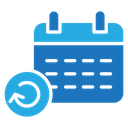 Update Calendar Color Filled icon