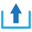 Upload Color Filled icon