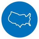 US map icon