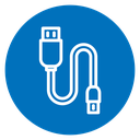 USB cable icon