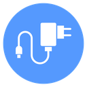 USB Wall Charger Color Filled icon