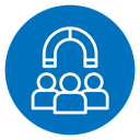 User engagement icon