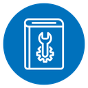 User guide book icon