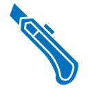 Utility knife icon
