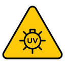 UV Radiation Warning icon