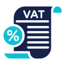 Value added tax VAT icon