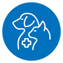 Veterinary pharmacy icon