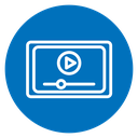 Video tutorial icon