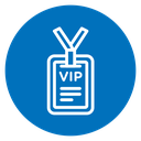 VIP pass 3 icon
