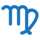Virgo zodiac sign icon