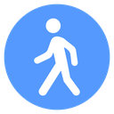 Walking Person Stride icon