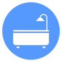 Wall Shower Bathtub icon