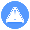 Warning Color Filled icon