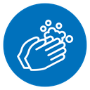 Wash hands icon