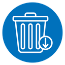 Waste reduction icon